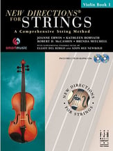 New Directions for Strings, Book 1 Violin string method book cover